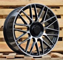 Ratlankis RACINGLINE Y0207 R19x8.5 5x112 ET 40 CB 66.6 (Black Polished) (850 kg)