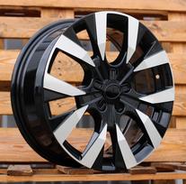 Ratlankis RACINGLINE Y1248 R17x7 5x108 ET 45 CB 65.1 (Black Polished) (680 kg)