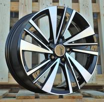 Ratlankis RACINGLINE Y1382 R16x7 5x114.3 ET 40 CB 60.1 (Black Polished) (690 kg)