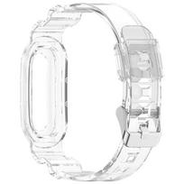 TPU Dirželis Google Fitbit Air Skaidrus Apyrankės Apyrankė Correa Smūgiams Atsparus Dangtelis Fitbit Air Dangtelio Apyrankei For Google Fitbit Air skaidri