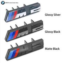 3D ABS Car Front Grille Badge Emblem Buckle For BMW M Logo M2 M3 M4 M5 M6 F48 G01 E84 E83 F39 F10 F30 Car Styling Accessories CVA4 Matte Black