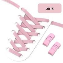 Elastic Lazy Shoelaces for Adults Kids, Metal Buckle No-Tie Shoe Laces for Elderly gray