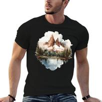 Dolomites mountains TShirt Cool Dry PerforUnisexce TShirt L black