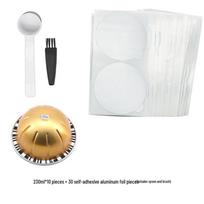 Reusable Coffee Capsule Shell for Nespresso Vertuo Machines white