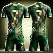 Specialus leidimas Ronaldo Nr.7 Futbolo Marškinėliai Šortai Rinkinys Moterims Vyrams Sportiniai Drabužiai Harajuku Vasaros Laisvalaikio Vaikams Marškinėlis Arba 2 Dalių Rinkinys 2XL