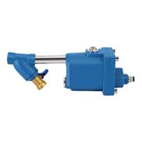 Automatic Drain Valve Zero Air Loss Fully Auto Drain 1/2in for Industrial Air Compressor Tanks Filters Separators Dryers with 30cm Extension Tube