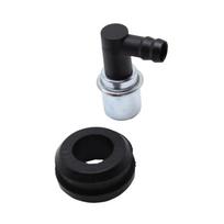 Car Valve Cover PCV Valve with Rubber Grommet Reliable Performance Breather Valve Assembly for Ford Chevy Mopar V6 V8