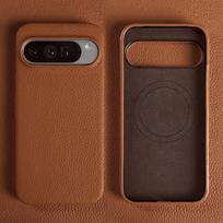 For Google Pixel 11 Pro XL Genuine Leather Magnetic Case with MagSafe Luxury Cowhide Phone Back Cover for Pixel 11 10 Pro XL Pixel 11 Pro XL