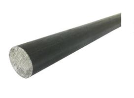 Apvalus plieninis strypas Fi 50mm S235 500mm