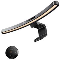 Quntis Monitor Curved Surface with Remote Control and Automatic Dimming Light, Compatible,