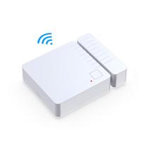 Tuya Smart WiFi Durų ir Langų Signalizacija: Daugiafunkcinis magnetinis signalizatorius ir durų skambutis namų saugumui. white