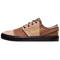 Nike SB Janoski Anti Slip Wear Resistant Low Top Skateboard Shoes Unisex Tan Skateboard Shoes HQ1629-200 44 brown