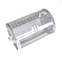 Stainless Steels Rotisserie Grill Roaster Drum Oven Basket Oven Baking Cage white