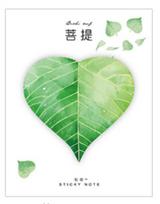 30 Pcs Leaf Sticky notes Planner to do list Planner Take notes messages memo pad Stationery office supplies beige