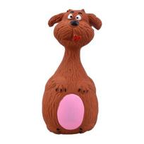 Latex Animal Dog Toy Squeaky Interactive Puppy Chew Toy Dog Teeth Cleaning Toy for Puppy Teething Boredom Relief ruda