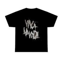 Coldplay Viva La Vida T-Shirt Black S-3XL COTTON Men And Women XXXL gray