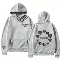 Sabrina Carpenter Miss Me Hoody Moterims Vyrams Harajuku Megztinis Ilgomis Rankovėmis Hoodies Muzikinio Turo Gerbėjų Dovana Su Gobtuvu Streetwear XS white