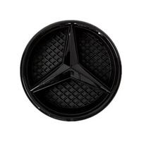 ABS3D Car Grill Emblem Star Badge Mercedes Benz W204 W205 W213 X253 A B C E S CLA GLB GLC GLE GLS Front Grill Logo Accessori W204 black
