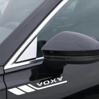 Toyota Voxy Stickers Side Emblem Heat Hides Improves Cool - Body, Fender, Door, Side, Glass, Skirt, - Waterproof, Resistant, Scratches, Appearance, sidabras