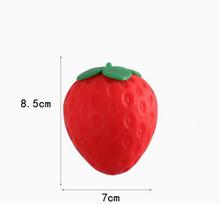 Super Dydžio Braškių Squishy Lėtai Kylančio Antistreso Žaislas Suaugusiųjų Žaislai Streso Malšinimo Žaislas Streso Kamuoliukai Sensorinis Žaislas red