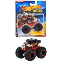 Hot Wheels Monster Truck 1:64 Bone Shaker (Black) JGR03 [3-Pack] gray