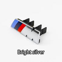 3D ABS Car Front Grille Badge Emblem For BMW M Logo X1 X2 X3 X4 X5 X6 F48 BN17 G01 E84 E83 F39 F10 F30 G11 G07 G86 G80 G60 E60 E46 9 x 2.9cm