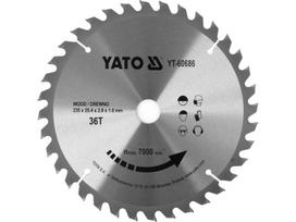 Pjovimo diskas medienai Yato YT-60686; 235x25,4 mm; 36T