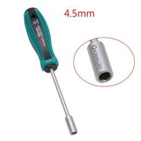 Metal Hand Tool Hex Nut Key Nutdriver Socket Driver Wrench Screwdriver 4.5mm