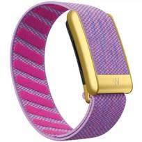 For Whoop 5.0 4.0 SuperKnit Nylon Strap MG Sport Elastic Woven Band with Metal Frame and Letter W Logo Replacement Accessories whoop Mg life pink