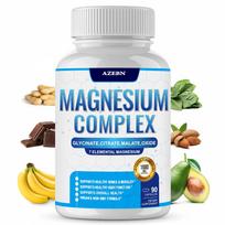 12-in-1 magnio kompleksas: Populiarus maisto papildas JAV rinkai AZEBN 7 Elements Magnesium Capsules 90 Capsules
