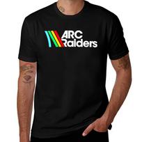 ARC Raiders Marškinėliai t-shirt vyrui 100 procentų medvilnės t-shirt vyras prabangus T-Shirt M black