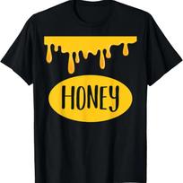 Honey Jar Funny Lazy Matching Costume Honeypot T-Shirt XXL