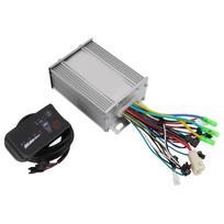 36V 450W Electric Bike Brushless Motor Controller Kit with LED Meter Durable Dual Mode Controller gray