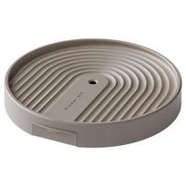 Mobile Plant Holder with Easy Glides Wheels Plant Transport Tray Flowerpot Mover for Protecting Floor from Scratches gray
