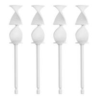 Epoxy Resins Mixers Helixs Paint Mixers Drill Attachment Resins Mixers 4Pcs Consistent Even Flowing Stirrer Paddle Drill Paint balta