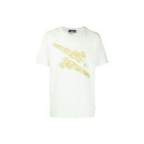 Stone Island Pattern Printed Casual Short Sleeve T-Shirt Men T-Shirts 76192012B-V2052 M beige