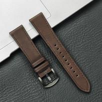 Quick Release Watch Band for Men Women 20mm 22mm Universal Leather Bracelets Watchband Leather Watch Strap Replacement Belt 20mm black