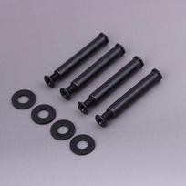 4Pcs/Set Computer Case Fan Long Screw Kit Diy Modified Pc Cooling Fan Screw Enhanced Stability Cooling Fan Mount Screws juoda
