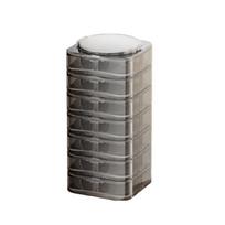 Small Visible Medicine Holder For Quick Identification Multiple Section Pills Storage Case for Camping Or Transport juoda