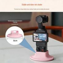 DJI Pocket 3/4 Silicone Camera Holder: Non-slip Base for OSMO Accessories gray