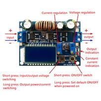 DC-DC Buck Boost Keitiklis 5,5-30V į 0,5-30V 35W Reguliuojamas Padidinantis/Sumažinantis Įtampos Reguliatorius Maitinimo Modulis LCD Ekranas