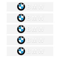 Car Styling Emblem Stickers Car Body Decoration Sticker For BMW M E36 E39 E46 E90 E91 F48 F25 F15 F01 G32 X1 X3 X5 X6 X7 G01 G02 ydsh92 black