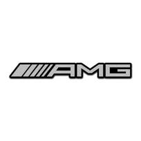 For Mercedes Benz Car Steering Wheel Emblem Stickers Interior Badge For Mercedes Benz AMG W206 W204 W205 W212 W213 W221 W222 W223 W251 W464 GLE 1PCS gray