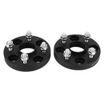 2 vnt. 20 mm 0,8 colio storio ratų tarpinės Stebulės flanšas 4x100 PCD Priedas Tinka Mazda MX5 Mk1 Mk2 black