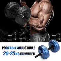 Flexible Exercise Water filled Dumbbell Heavey Weight Dumbbell Gym Home Exercise Equipment Bodybuilding Training Tool mėlyna