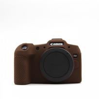 Silicone Camera Case Cover Canon EOS R8 Mirrorless - Shockproof Scratch Resistant Protective Sleeve In Multiple Colors R8 Glossy Coffee brown