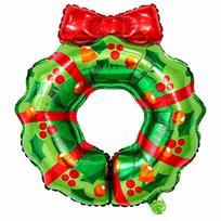 Inflatable Santa Claus Balloon Holiday Balloon Decorations  New Year's Eve Decor Christmas Wreath