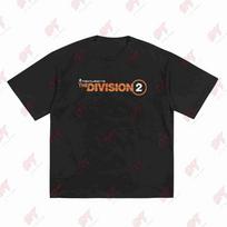 The Division 2 Short Sleeve Tee 100% Cotton T-Shirt XL juoda