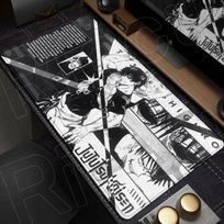 Hd Black Anime Jujutsu Kaisen Xxl Mouse Pad Gojo Satoru Mouse Pads Computer Gaming Peripheral Pc Accessories Desk Mat 800x300x2mm
