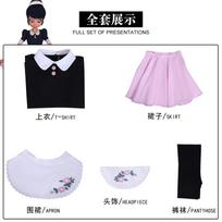 Ladybug girl cosplay costume miracle girl reddy marina maid season 6 suit regular costume cosplay costume XXXL white